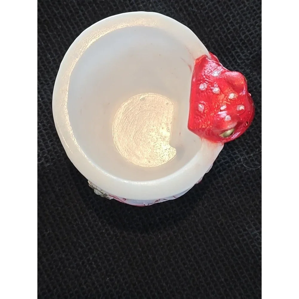 Resin Handmade Frog Flower Pot‎ Decoration Gift Plants. 679